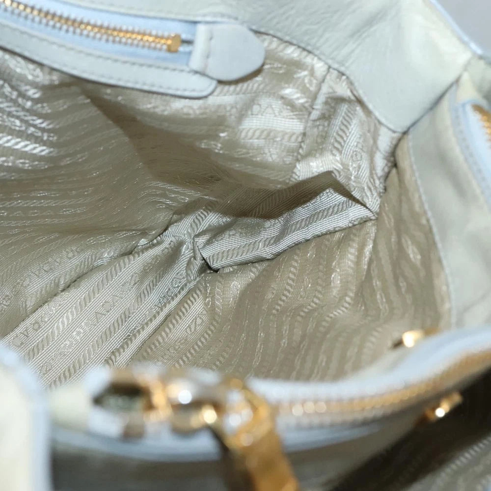 Beige Prada Veske - Skinn