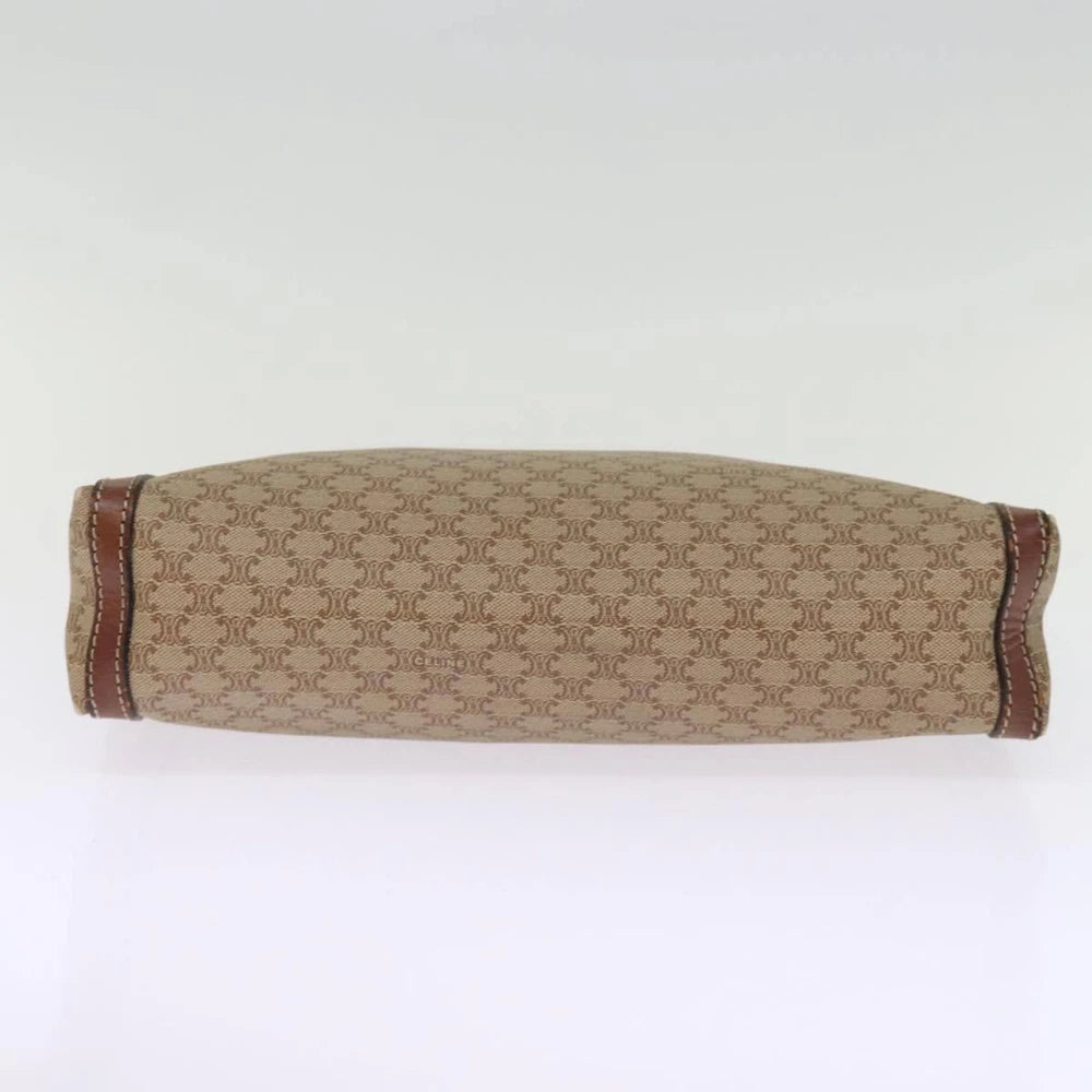 CELINE CLUTCH MACADAM CANVAS