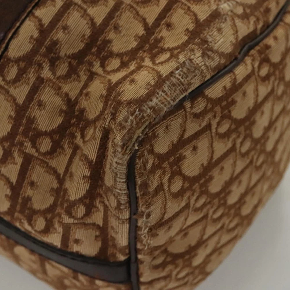 CHRISTIAN DIOR BOSTON BAG 30 TROTTER CANVAS