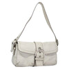 Coach Shoulder Bag - White Leather