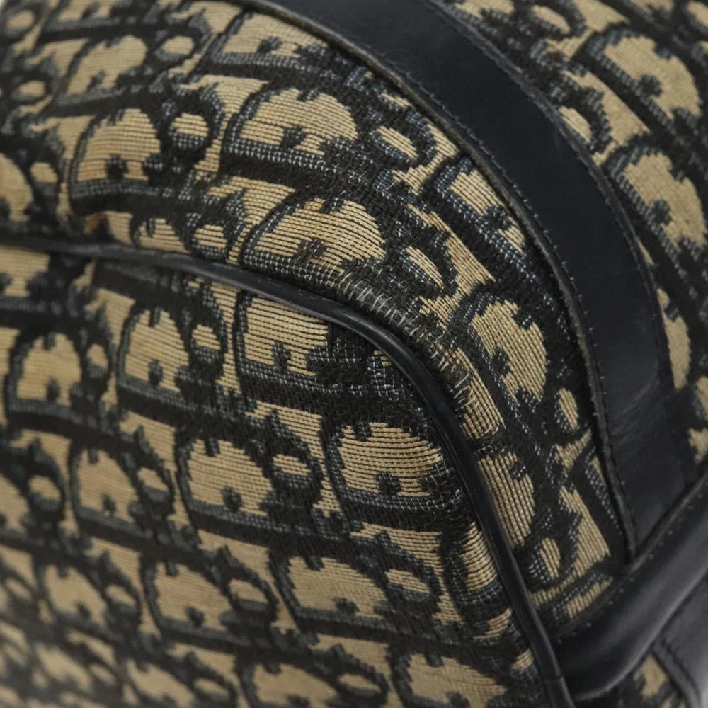 CHRISTIAN DIOR BOSTON BAG 30 TROTTER CANVAS