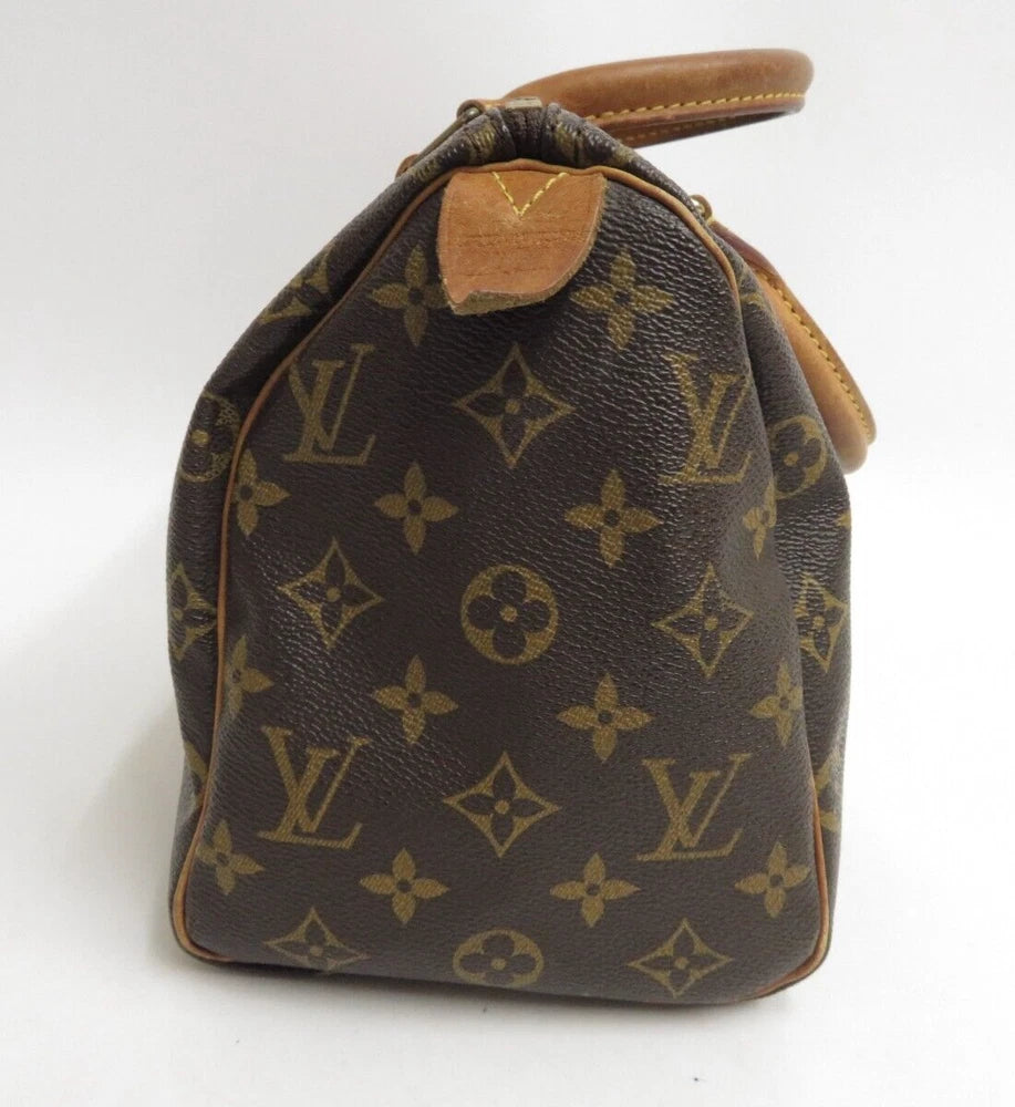 LOUIS VUITTON SPEEDY 25 BAG MONOGRAM CANVAS