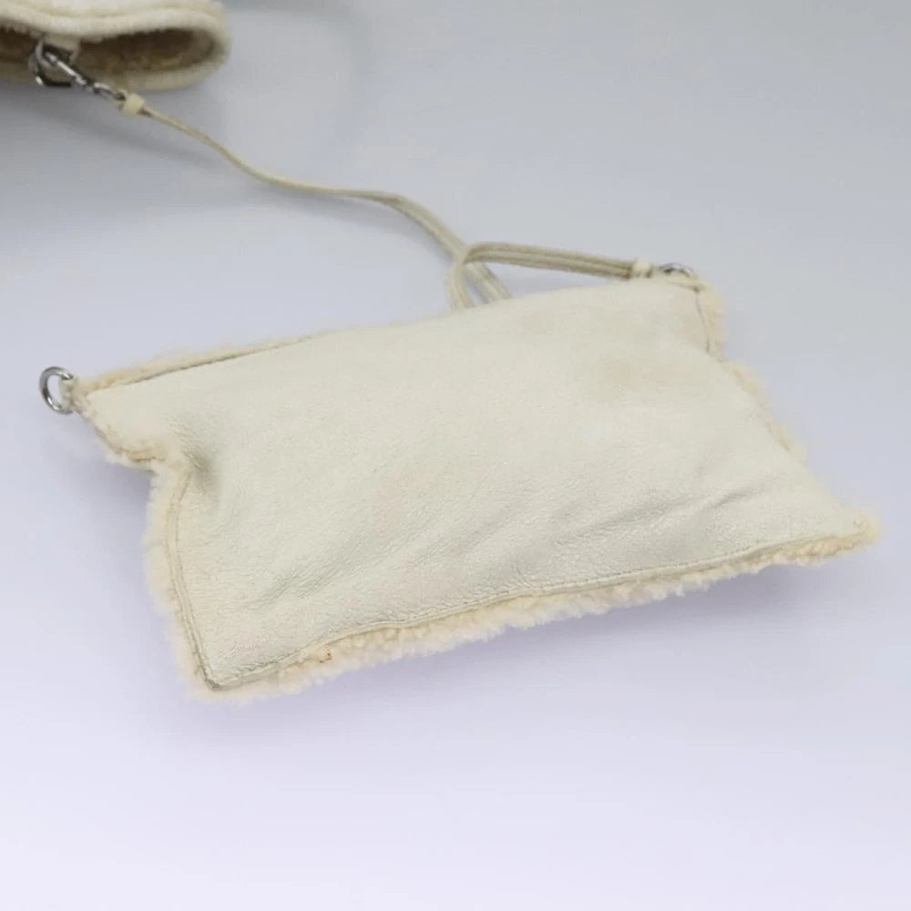 PRADA BAG WHITE LEATHER