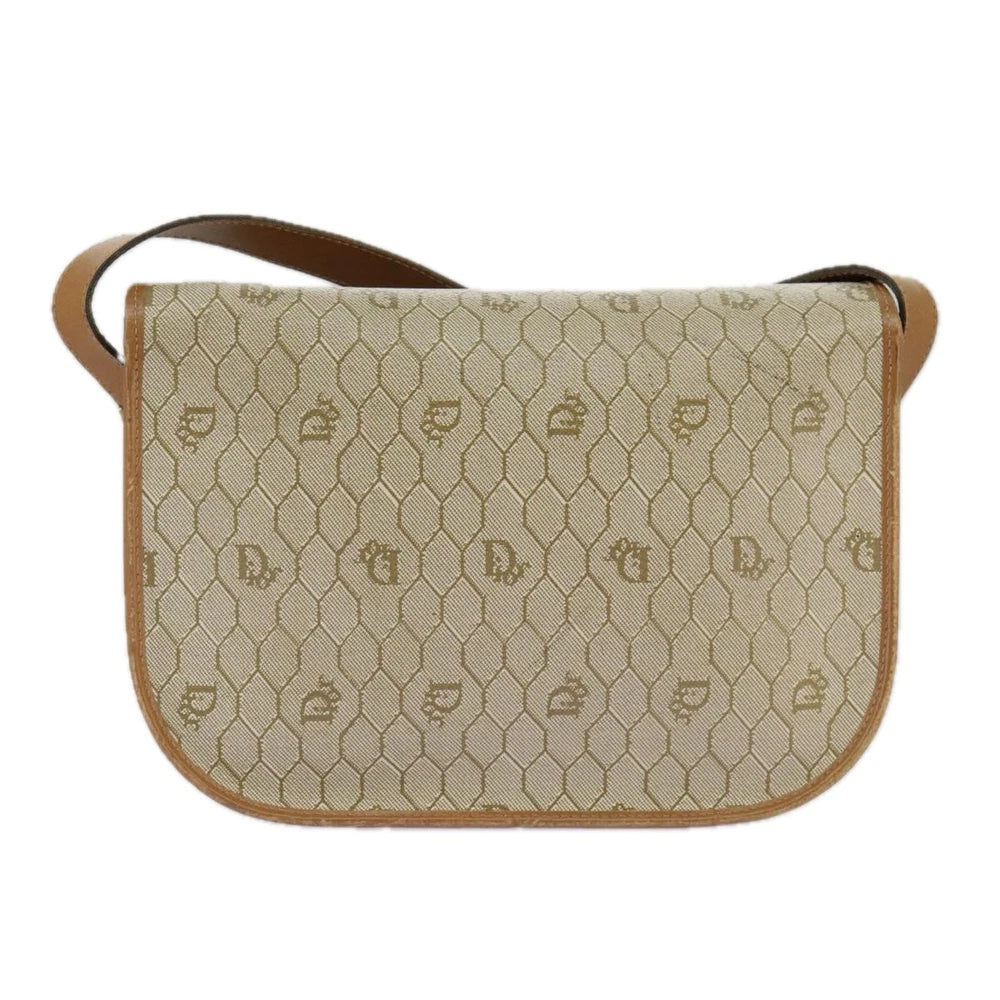 Vintage Dior Shoulder Bag - Honeycomb Canvas
