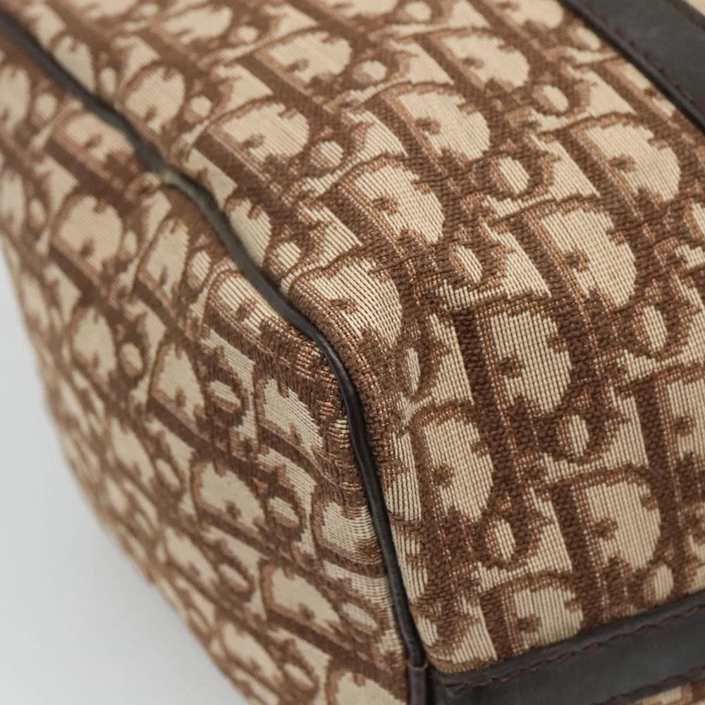 CHRISTIAN DIOR BOSTON BAG 30 TROTTER CANVAS