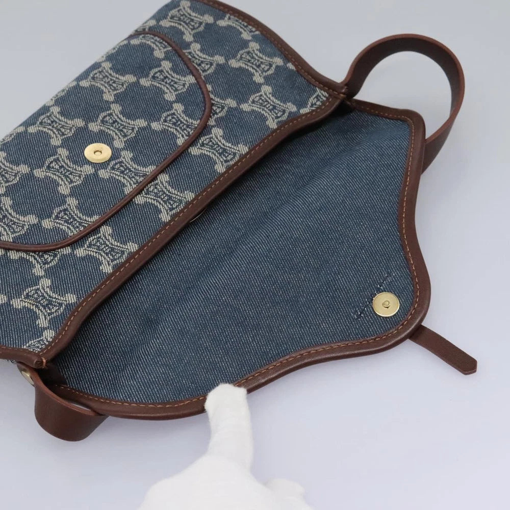 CELINE MACADAM SHOULDER BAG