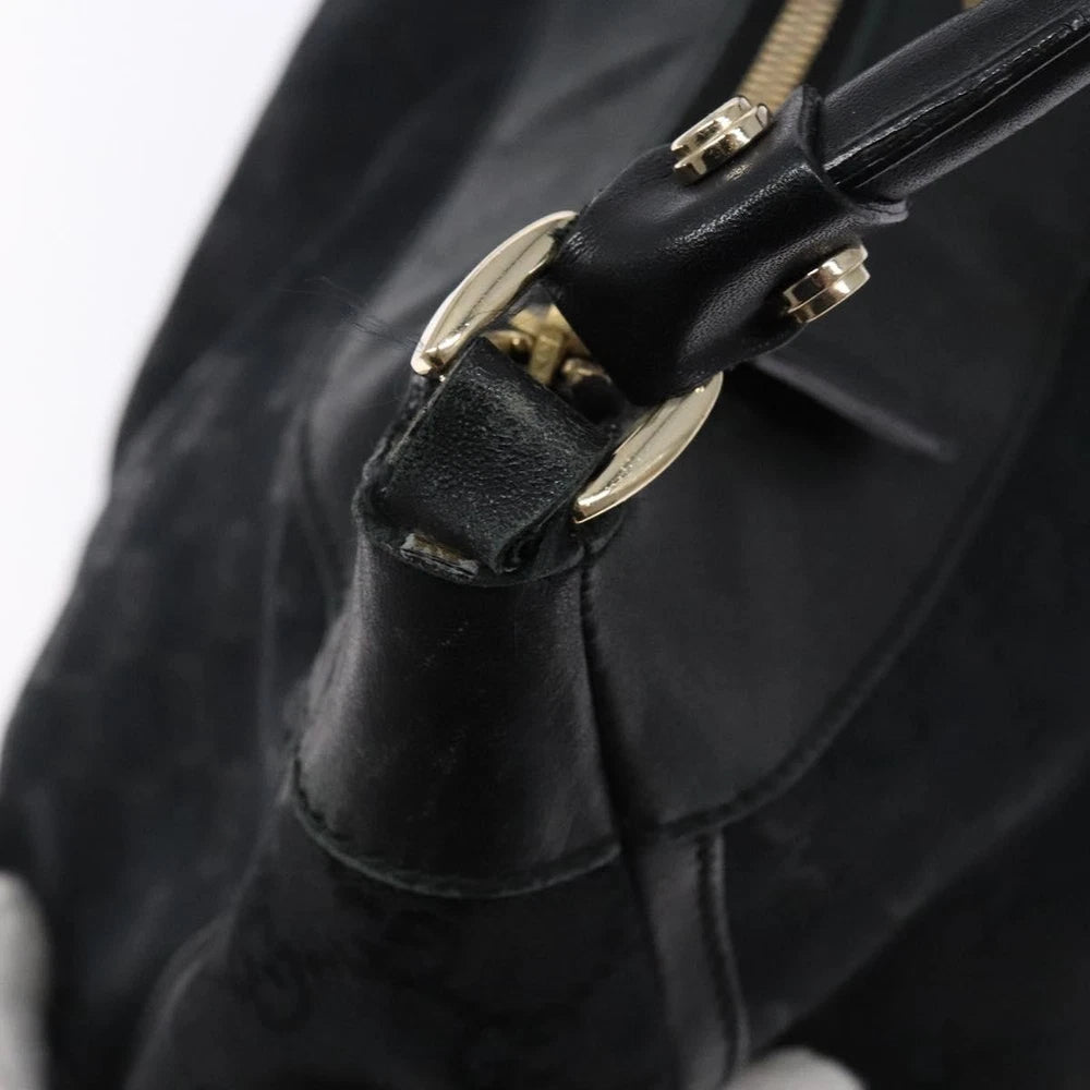 Gucci Abbey Bag - Black GG Canvas