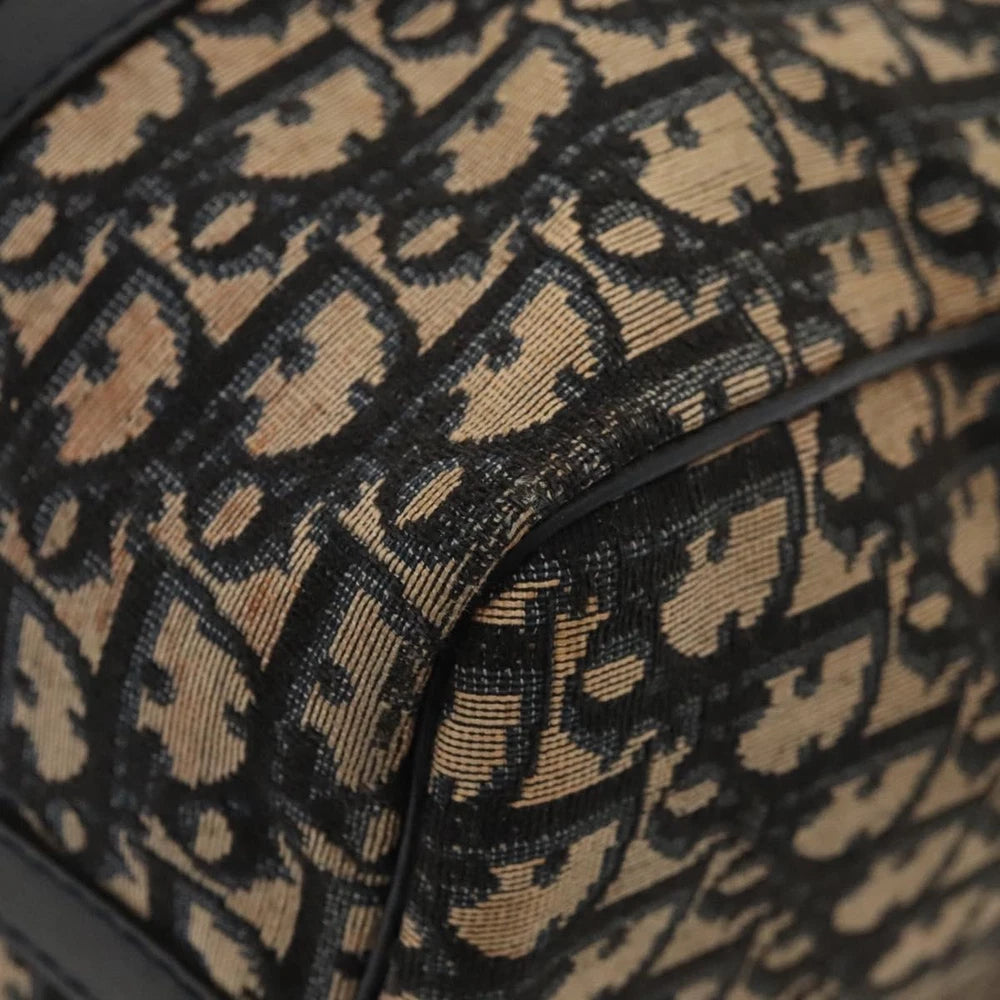 CHRISTIAN DIOR BOSTON BAG 30 TROTTER CANVAS