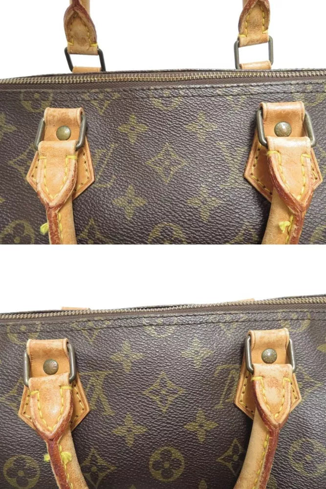 LOUIS VUITTON SPEEDY 35 BAG MONOGRAM CANVAS