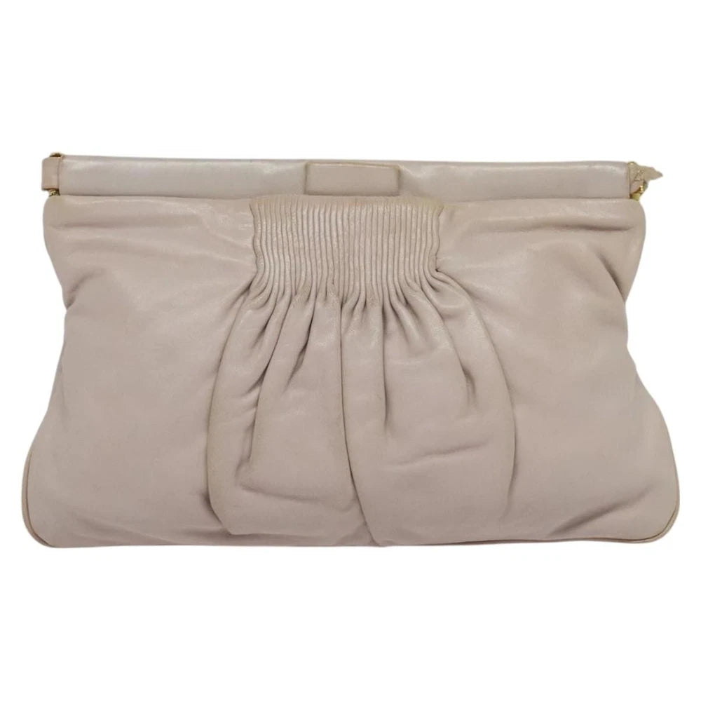 Miu Miu Clutch- Pink Leather