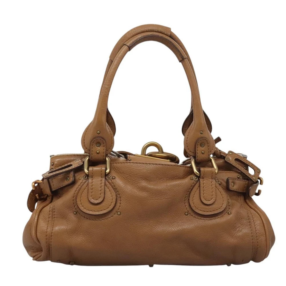 CHLOE PADDINGTON BAG BROWN LEATHER