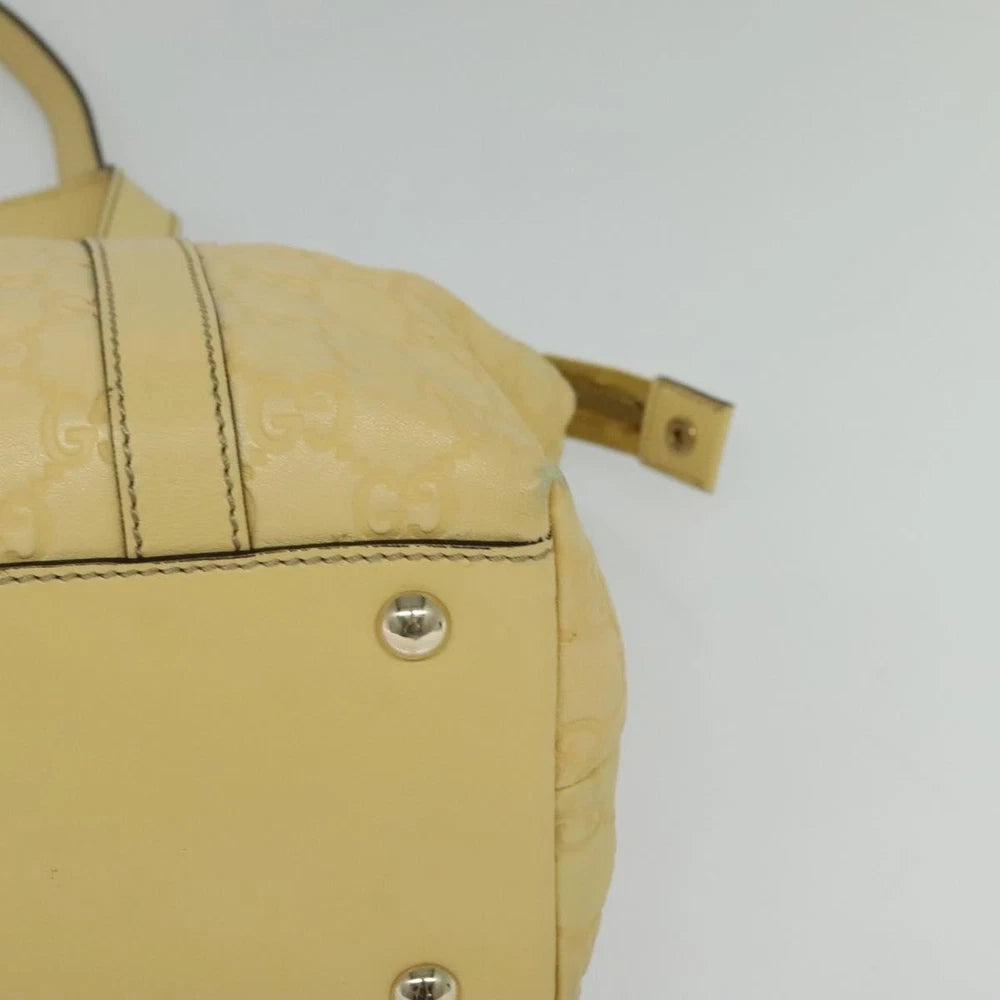 Gucci Guccissima Tote Bag - Yellow Leather