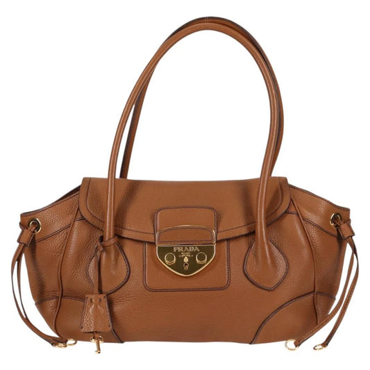 Prada Skulderveske - Brun Skinn