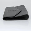 SAINT LAURENT CLUTCH BLACK LEATHER