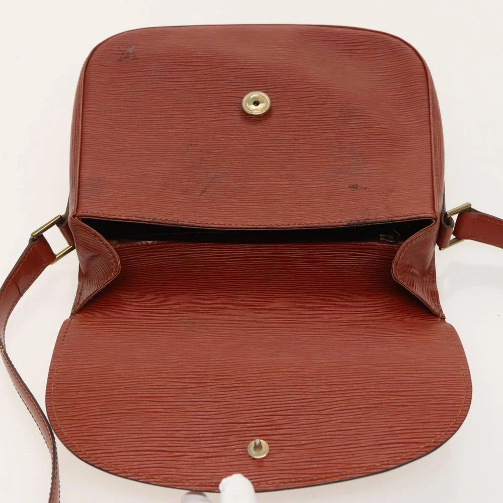 LOUIS VUITTON SAINT CLOUD GM BAG EPI LEATHER BROWN