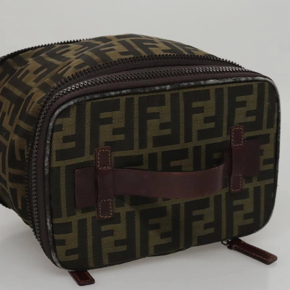 FENDI VANTY POUCH ZUCCA CANVAS