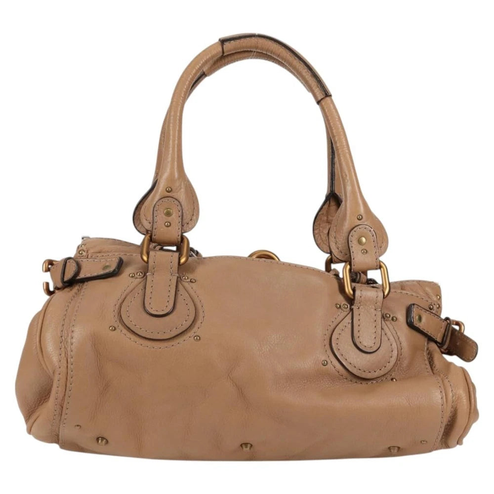 Vintage Chloe Paddington Bag Brun - Leather