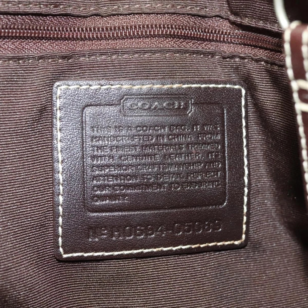 Coach Signature Bag Vintage - Brown Canvas