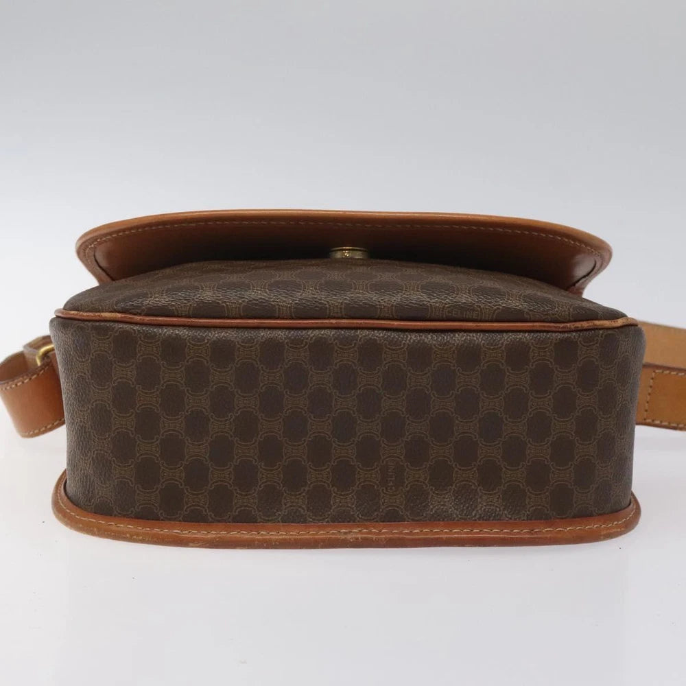 CELINE SHOULDER BAG MACADAM CANVAS
