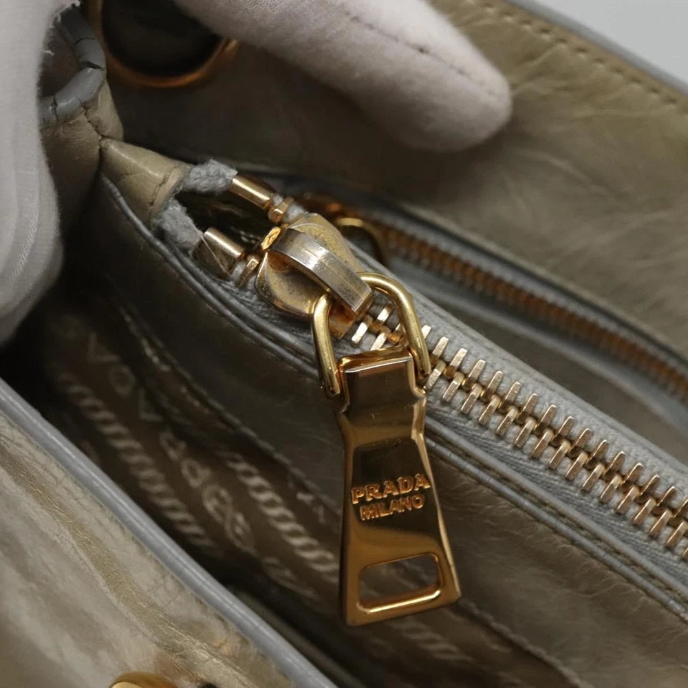 Beige Prada Veske - Skinn