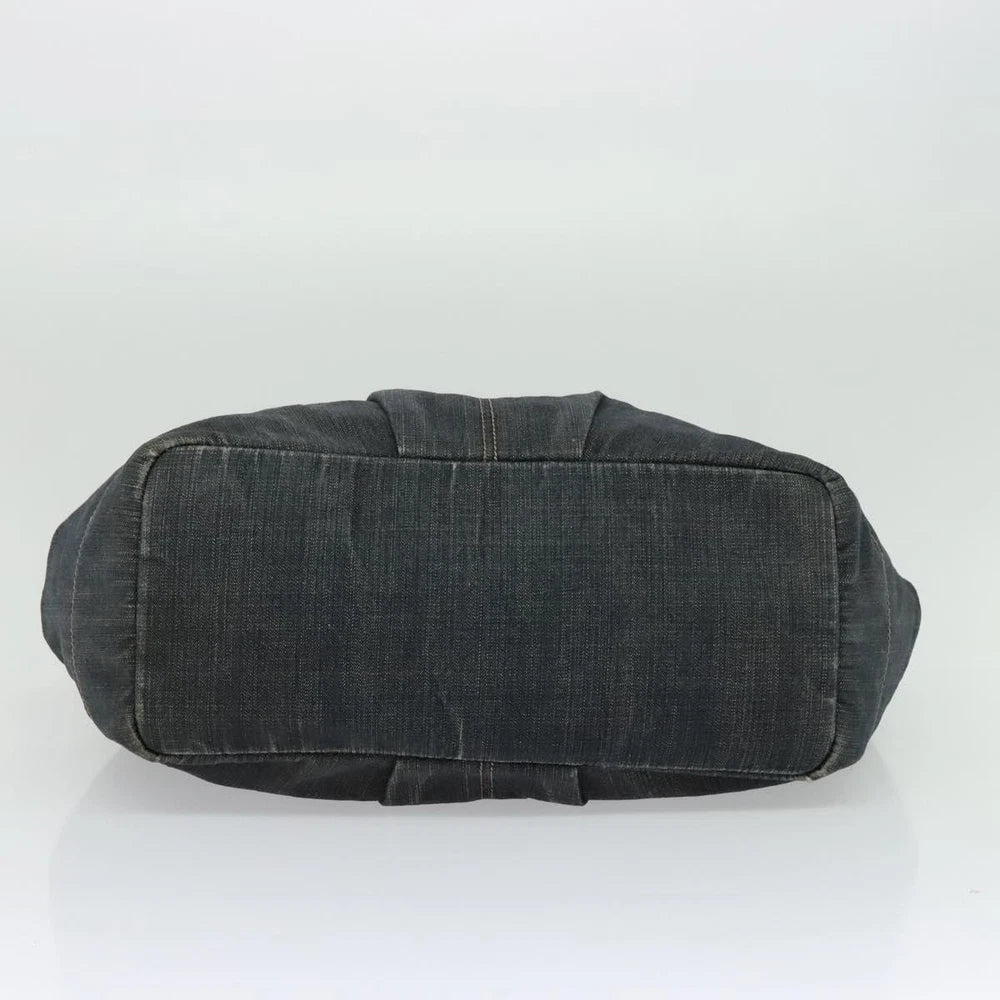 Vintage Burberry Tote Bag - Blue Denim