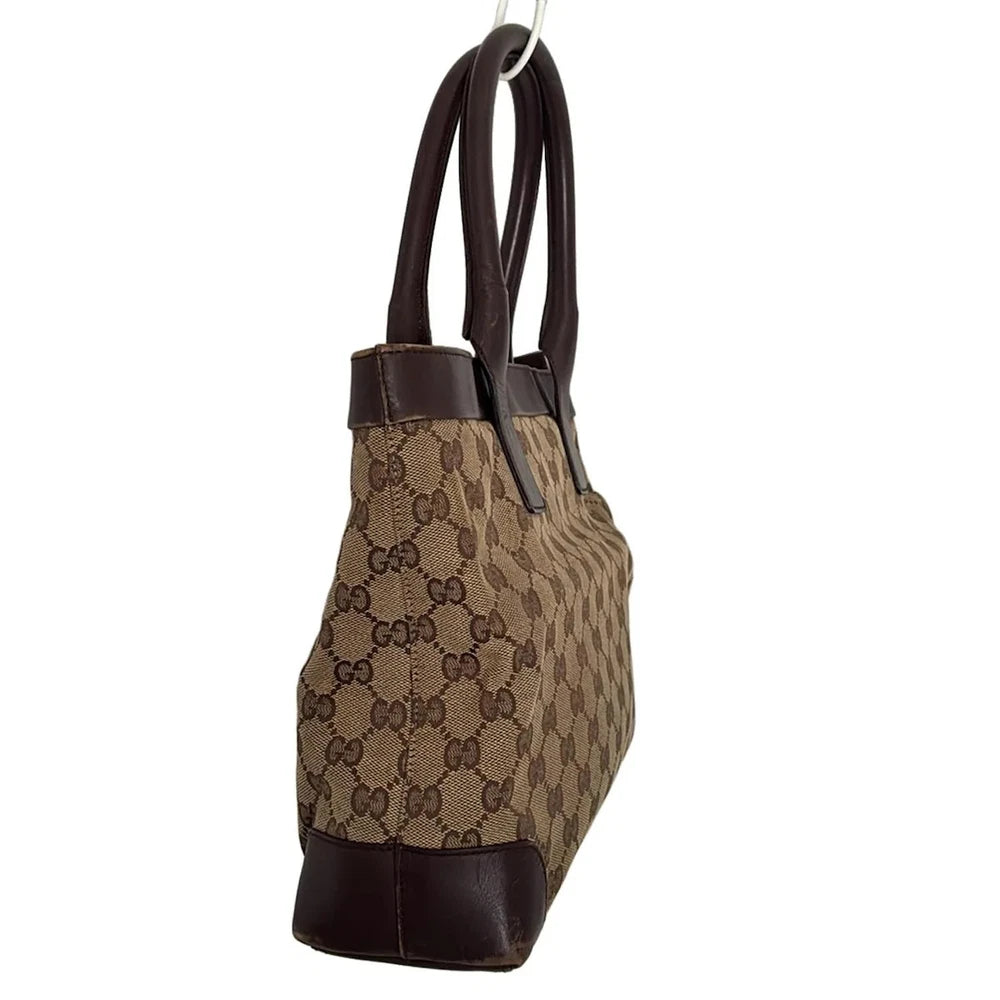Gucci GG Veske - Beige And Dark Brown