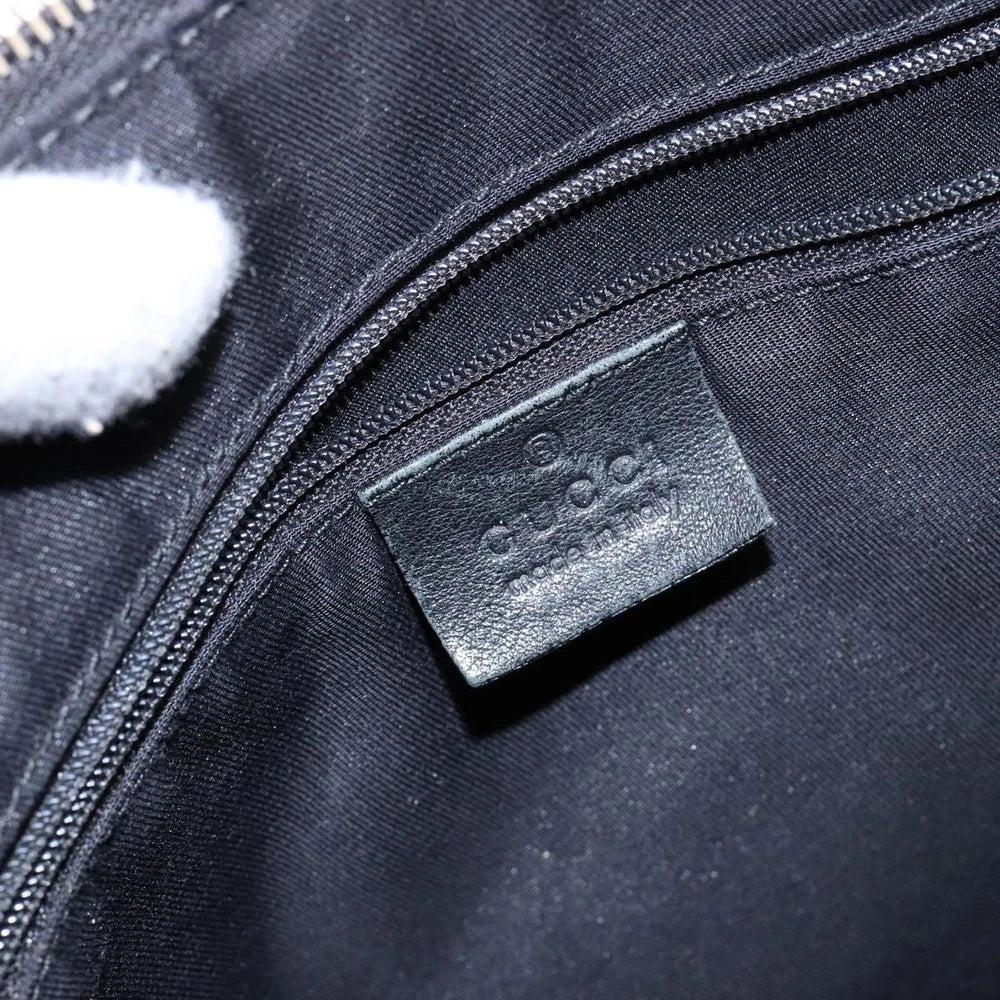 Gucci Abbey Bag - Black GG Canvas