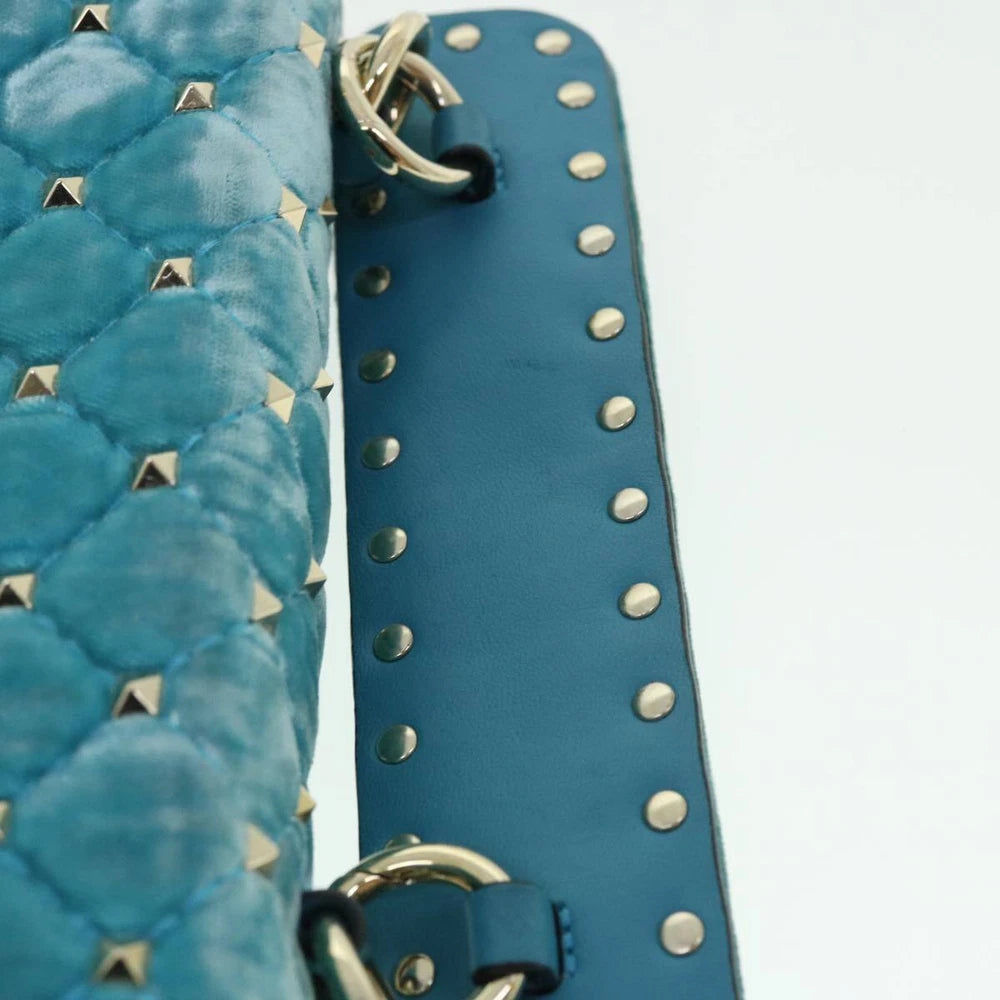 VALENTINO QUILTED BAG VELOR LIGHT BLUE