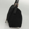FENDI MAMMA BAGUETTE BLACK NYLON