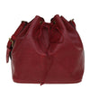 LOUIS VUITTON PETIT NOE BAG RED EPI LEATHER