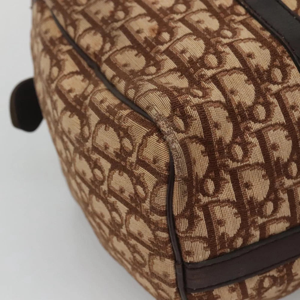 Dior Boston Bag 30 - Brown Trotter Canvas