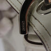 COACH SHOULDER BAG WHITE LEATHER