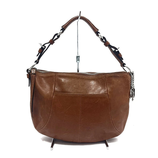 Vintage Coach Veske - Brun Skinn