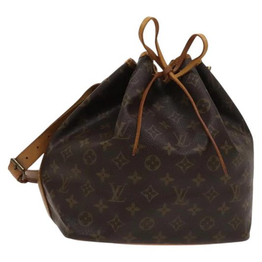 LOUIS VUITTON PETIT NOE BUCKET BAG MONOGRAM CANVAS
