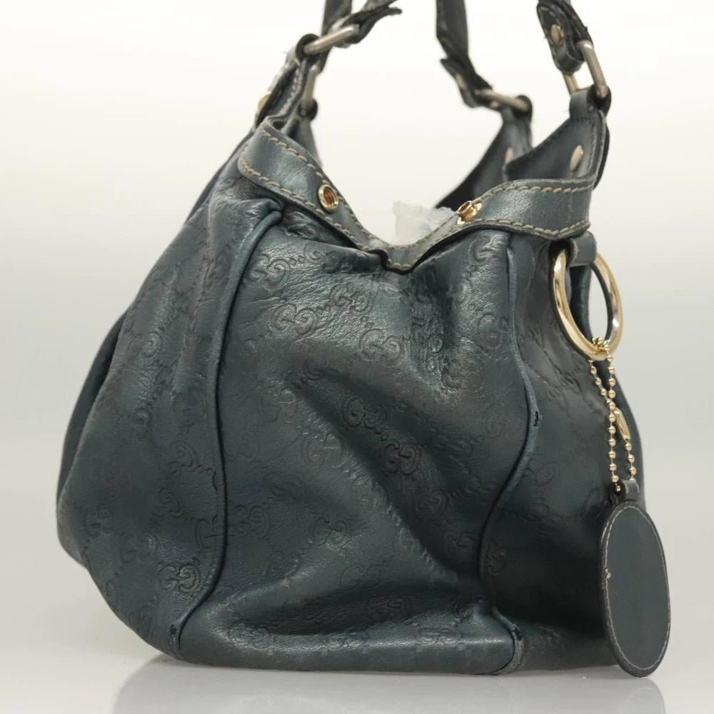 Gucci Sukey Bag - Blue Guccissima Leather