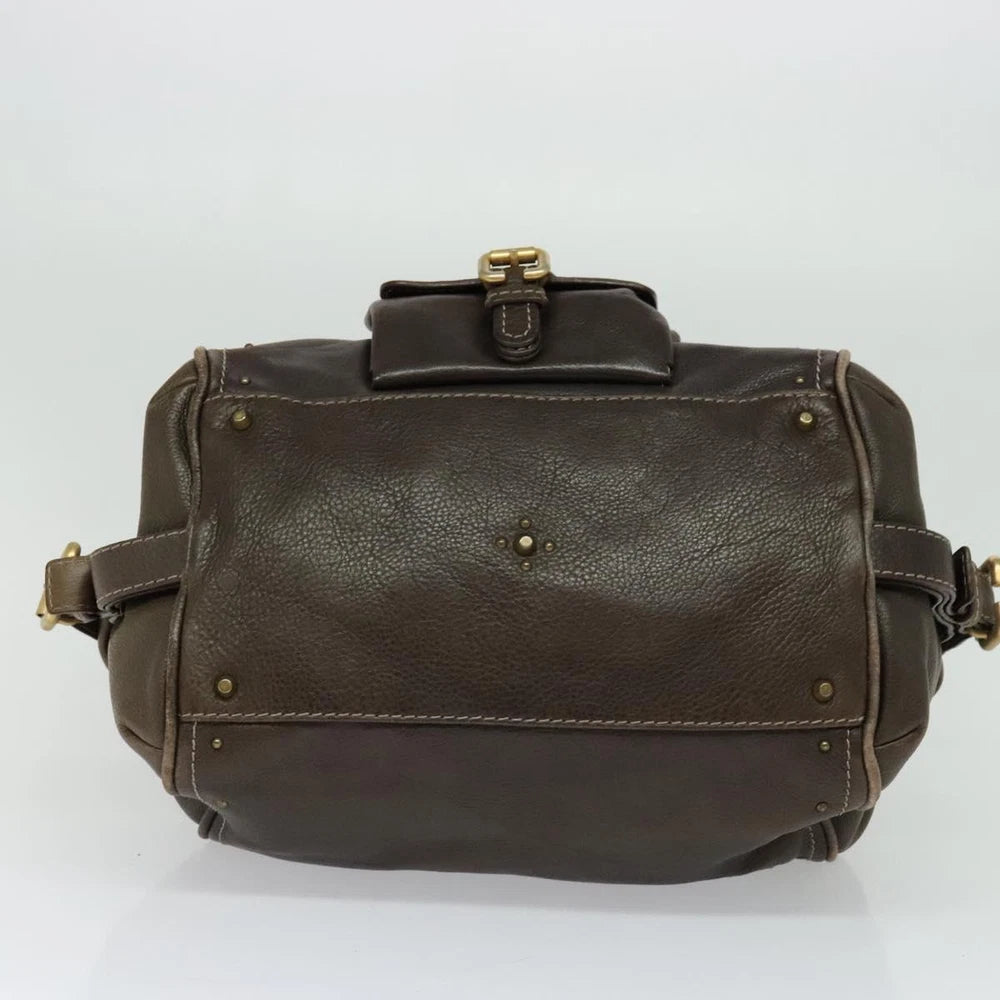 CHLOE PADDINGTON BAG BROWN LEATHER