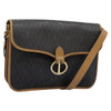 CHRISTIAN DIOR SHOULDER BAG HONEYCOMB CANVAS