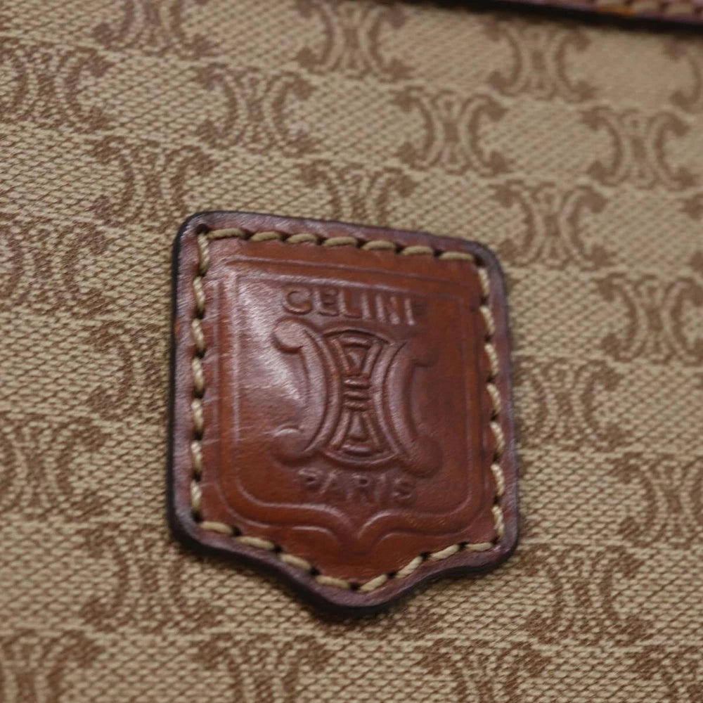 CELINE CLUTCH MACADAM CANVAS
