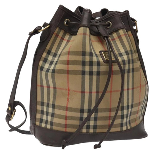 VINTAGE BURBERRY BUCKET BAG