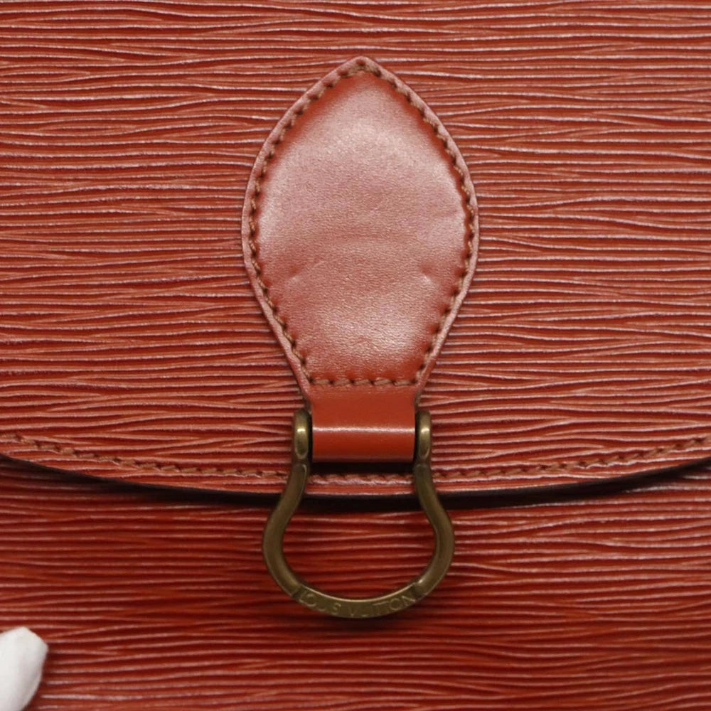 LOUIS VUITTON SAINT CLOUD GM BAG EPI LEATHER BROWN