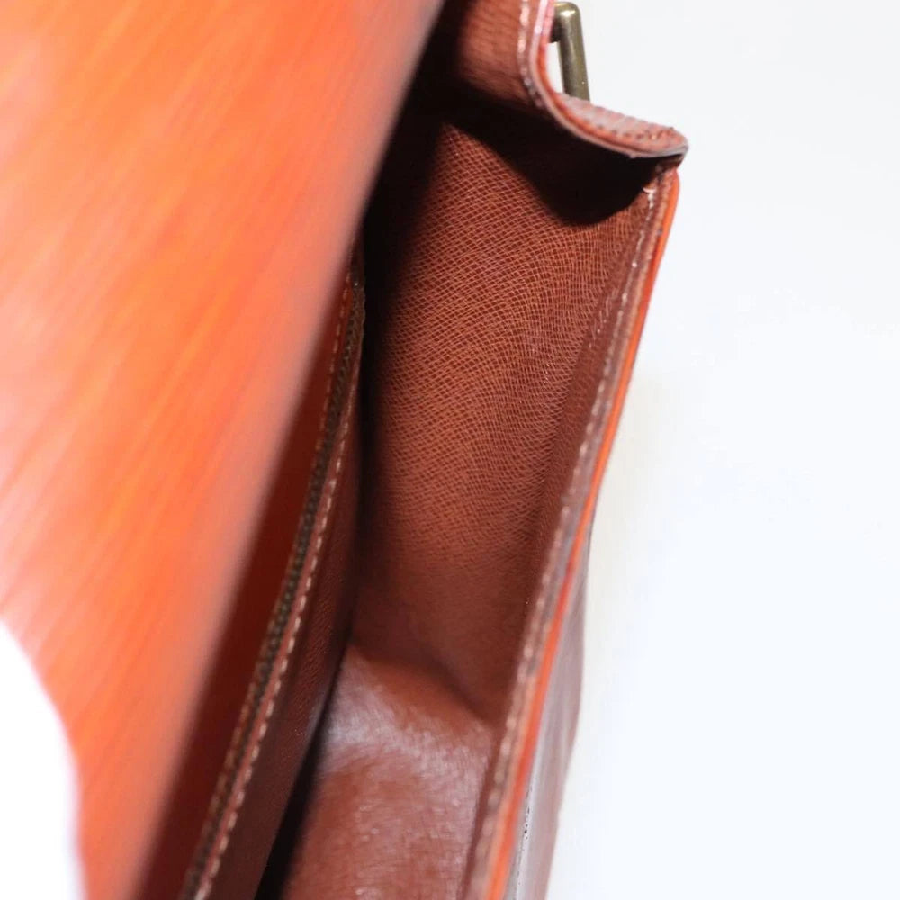 LOUIS VUITTON SAINT CLOUD GM BAG EPI LEATHER BROWN