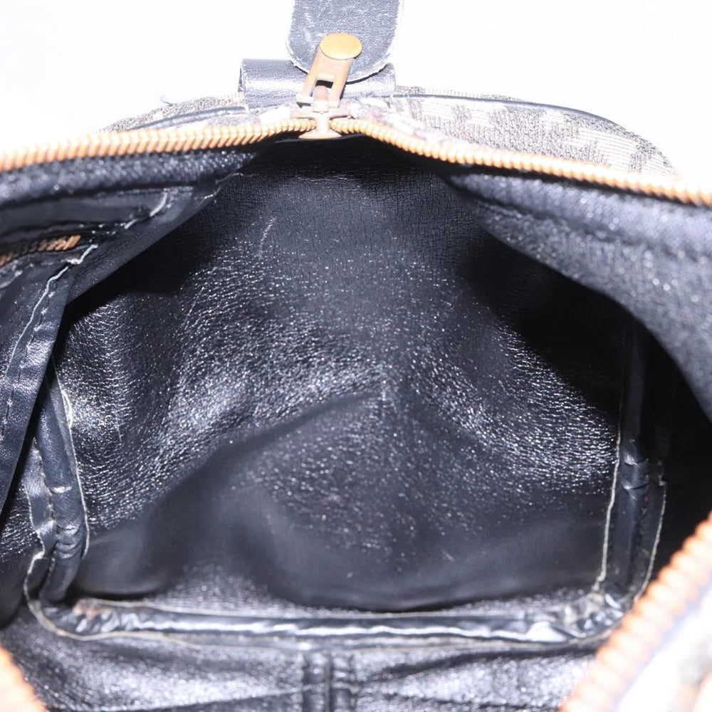 CHRISTIAN DIOR BOSTON BAG 30 TROTTER CANVAS