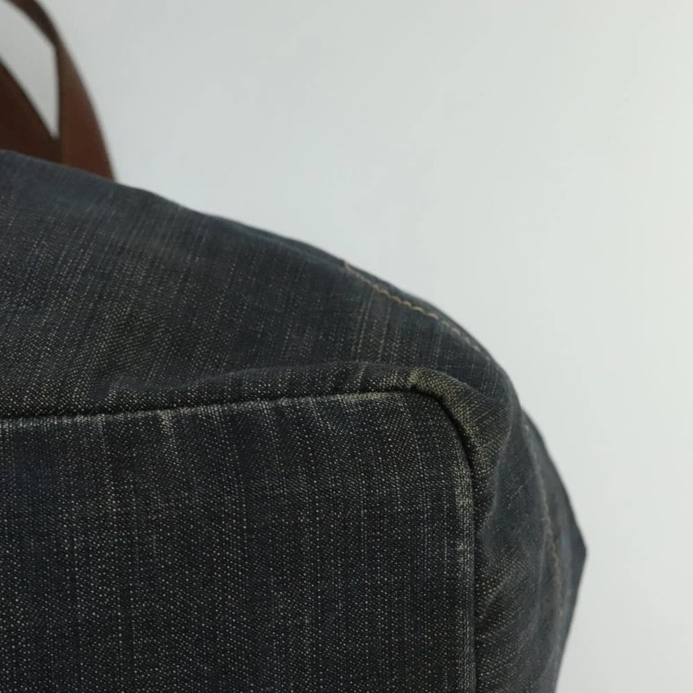 Vintage Burberry Tote Bag - Blue Denim