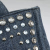 PRADA BIJOUX CANAPA BAG DENIM