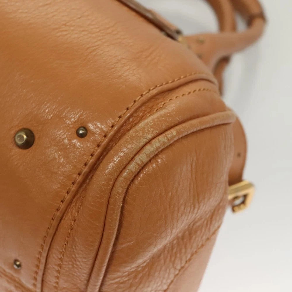 Vintage Chloe Paddington Bag - Brown Leather