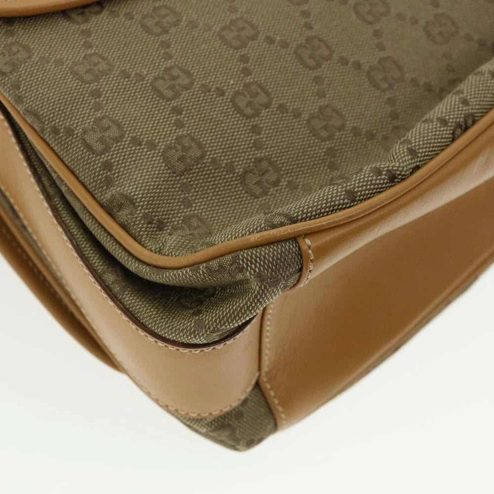 VINTAGE GUCCI CAMERA BAG GG CANVAS