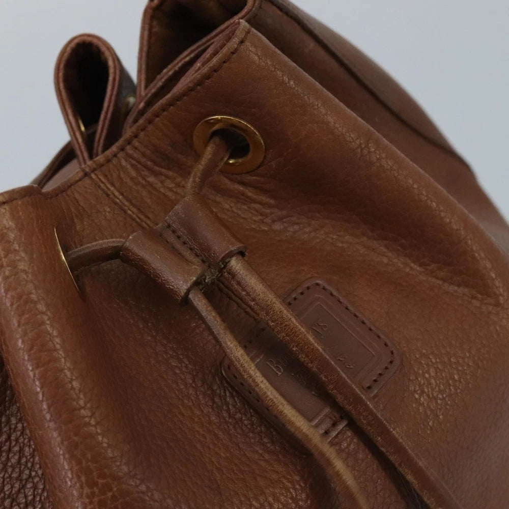 Burberry Bucket Bag - Brown Leather