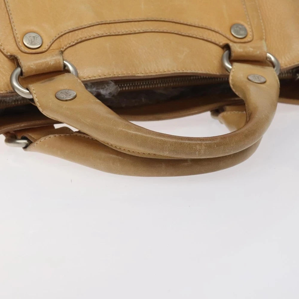 Vintage Celine Boogie Bag - Brown Leather