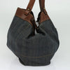 Vintage Burberry Tote Bag - Blue Denim