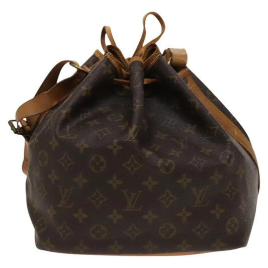 LOUIS VUITTON PETIT NOE BUCKET BAG MONOGRAM CANVAS